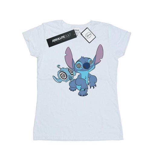 Disney - "Lilo And Stitch Hypnotized" T-Shirt für Damen (Weiß)