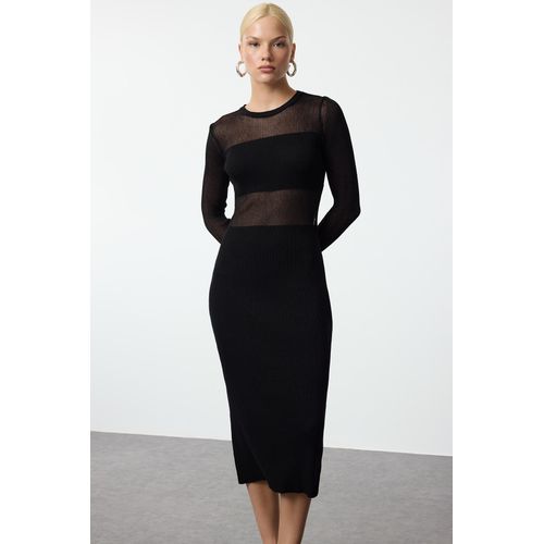 Dames platte maxi lange casual/casual slanke jurk