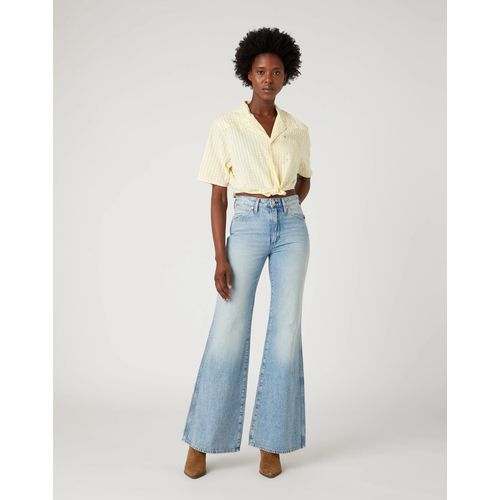 Wrangler - TIE RESORT SHIRT PALE BANANA