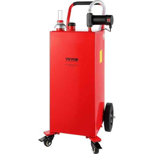 30 Gallonen Kraftstoff-Caddy Tragbarer Lagertank 23,5 l/min mit 180-W-Pumpe