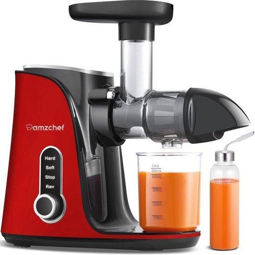 Sapcentrifuge für Gemüse und Obst mit 2 Geschwindigkeitsmodi und tragbaren Zubehörteilen