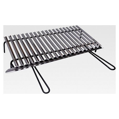 Grillrost aus Stahl für Grill mit Ölrückgewinnung (70 x 35 cm)