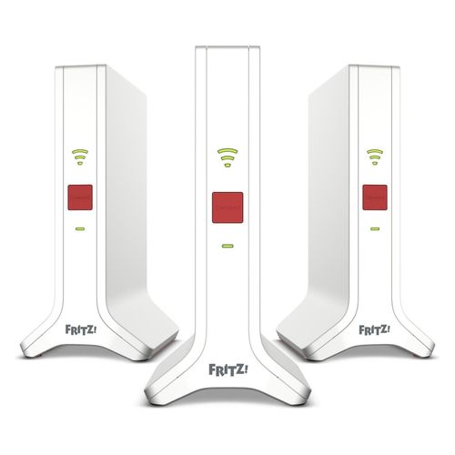 AVM FRITZ!Mesh Set 4200 3er-Set (bestehend aus drei FRITZ!Repeater 3000 AX, Wi-Fi 6)