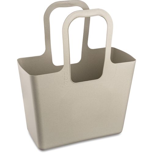 Einkaufsshopper KOZIOL "TASCHE XL", beige (sand), B:44cm H:54cm T:21,5cm, Kunststoff, Einkaufskörbe, Einkaufsshopper, Kunststoff