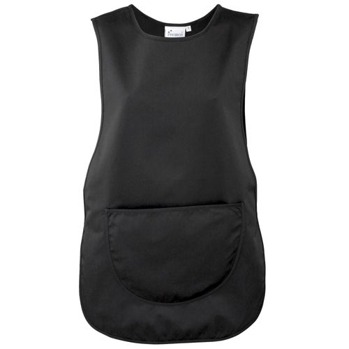 Premier Dames / Dames Pocket Tabard / Werkkleding (Pakket van 2) (Zwart)