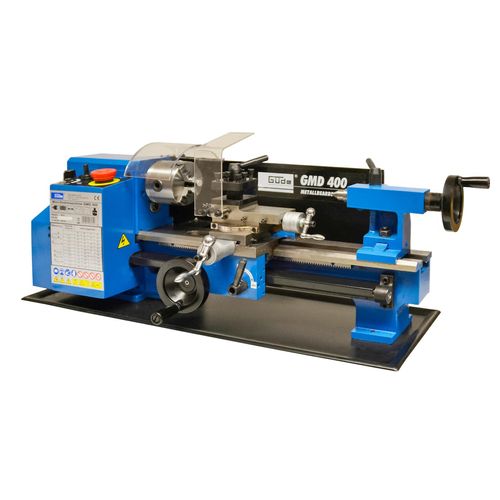 Minidrehmaschine GÜDE "GMD 400", blau, B:30cm H:30cm L:81cm, Drehmaschinen