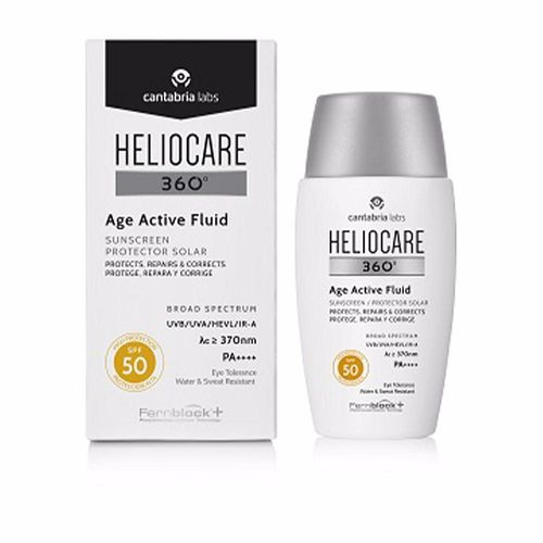 Heliocare 360° Flüssiger Sonnenschutz Verhindert Zeichen Der Lichtalterung Spf50 50 ml