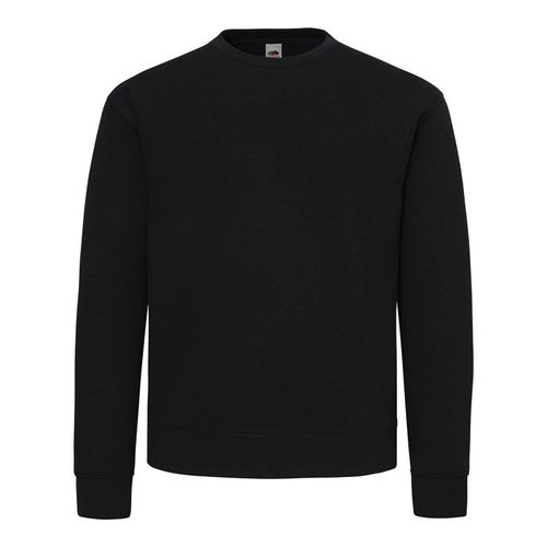 Fruit of the Loom Superkatoenen uniseks sweater voor volwassenen (Zwart)