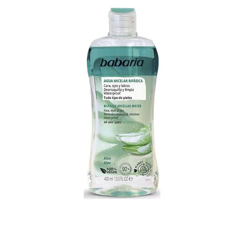 Twee-fasen Make-up Remover Aloë Vera Micellair Water 400 ml