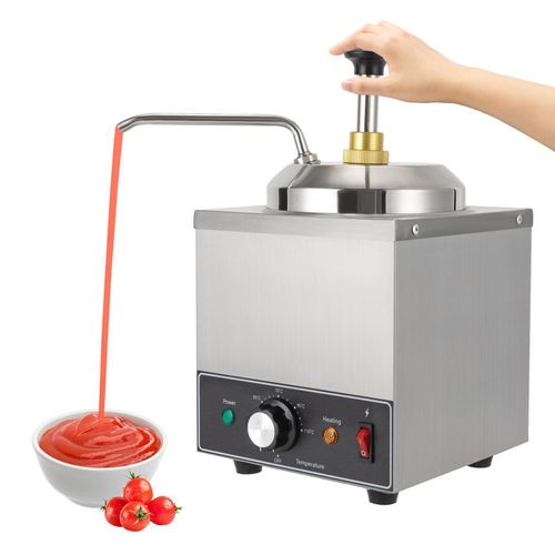 Sauce wärmer, Schokoladenspender mit Pumpe, Schokoladenspender Warmer, Single Head Sauce Warmer