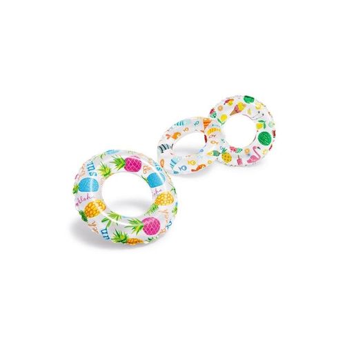 Intex Schwimmringe mit lebendigem Print, 3 sort., 51 cm