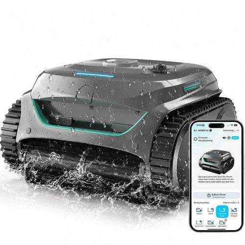 WYBOT C2 (2026 Upgrade) für Boden & Wand & Wasserlinie, Akku Intelligente Navigation, automatische Routenplanung, Auto-Park-System