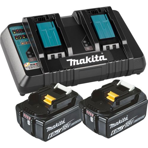 Makita 199484-8 Power Source Kit Li 18V 2x6Ah