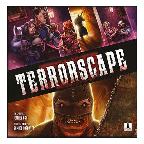 Terrorscape Brettspiel Asymmetrisches Horror-Versteckspiel für 2-4 Spieler Deutsch