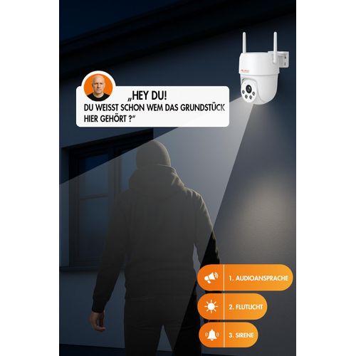 LUPUS LE213 W-Lan Alarmkamera White Neu