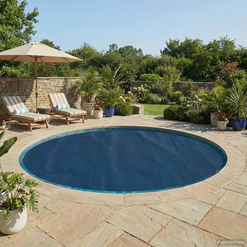 Möbel Solar Pool Cover Extra Heavy Ø 455 cm 400 μm Rund PEPoolzubehör - Poolzubehör c7476