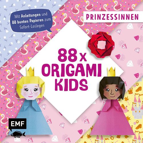 Block "88 x Origami Kids – Prinzessinnen"