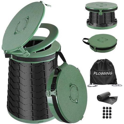 Portable und einstellbares Camping-WC für Komfort bei Reisen und Camping