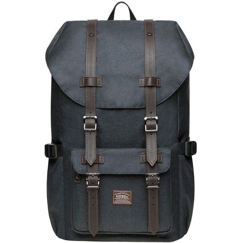 Reise- und Zelttasche, trendige Schul- und Uni-Rucksacktasche, dunkelgrau, 45 x 27 x 17 cm