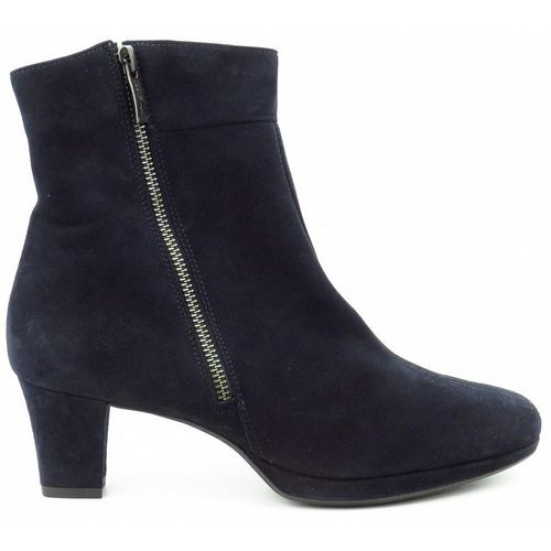 Paul Green Samtziege blau Stiefelette Blau in Gr. 37.5