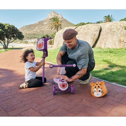 Hudora 4-in-1-Scooter - lila