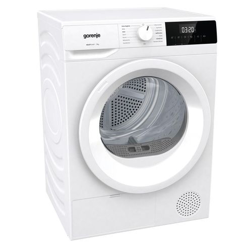 GORENJE Wärmepumpentrockner "DHNE 72", Energieeffizienz: D (A-G), weiß, B:59,5cm H:84,5cm T:55cm, Trockner, TwinAir - für gleichmäßiges Trocknen