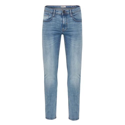 5-Pocket-Jeans BLEND "5-Pocket-Jeans BHJet", Herren, Gr. 31, Länge 30, blau (denim bleach blau), Obermaterial: 91% Baumwolle CO. 7% Polyester PES. 2% Elasthan EL., Hosen 5-Pocket-Jeans