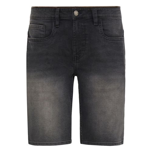 Jeansshorts BLEND "Shorts BHTwister", Herren, Gr. XL, N-Gr, schwarz (denim schwarz), Obermaterial: 86% Baumwolle CO. 10% Polyester PES. 2% Elasthan EL. 2% Viskose CV., Jeans Jeansshorts