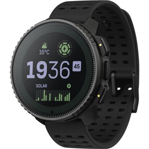 Suunto Solar All Black Sportuhr mit 95+ Sportmodi