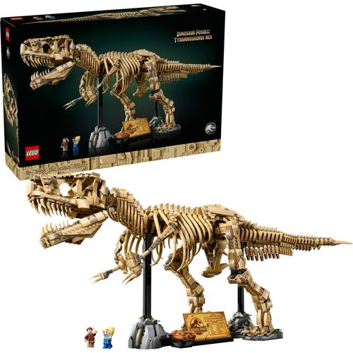LEGO Jurassic World Dinosaurier-Fossilien: Tyrannosaurus rex, Bausatz, 18 Jahr(e), Kunststoff, 3145 Stück(e), 3,87 kg