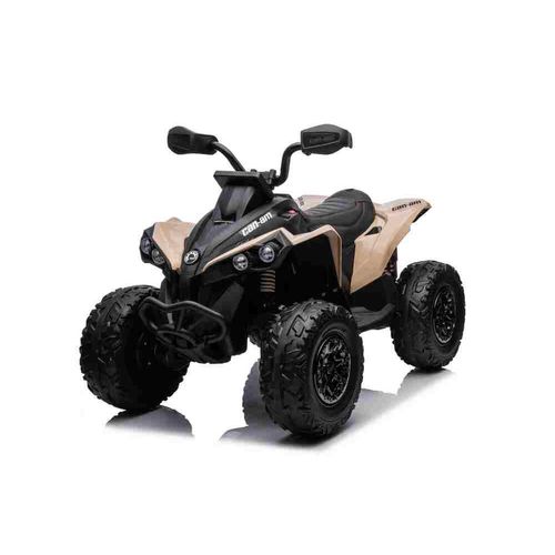 Can-am ATV Quad Kinderfahrzeug Elektrofahrzeug 2x35W Motor 12V 7Ah Beige