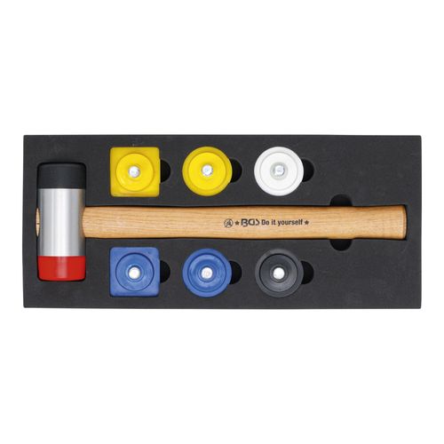 BGS Do it yourself Wechselkopf-Hammer-Satz Ø 43 mm 9-tlg. (52101)
