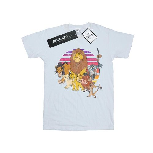 Disney Herren Der König der Löwen Stolz Familie T-Shirt (Weiß)