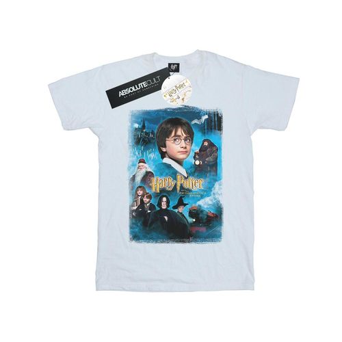 Harry Potter Heren Steen der Wijzen T-Shirt (Wit)