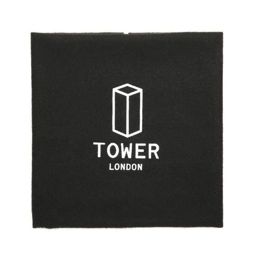 TOWER Schuhputztuch - Einheitsgröße (Schwarz)