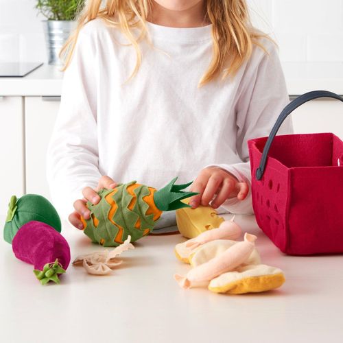 LÅTSAS Einkaufskorb-Set 12-tlg.