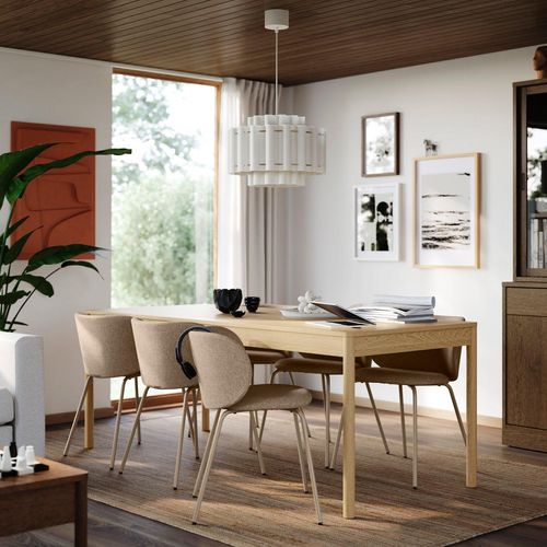 TONSTAD / KRYLBO Tisch und 6 Stühle
