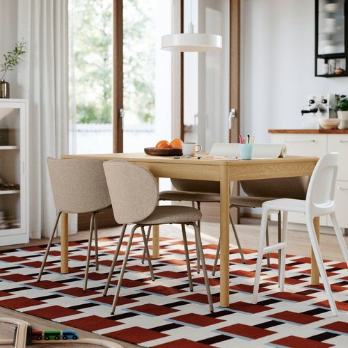 TONSTAD / KRYLBO Tisch und 4 Stühle