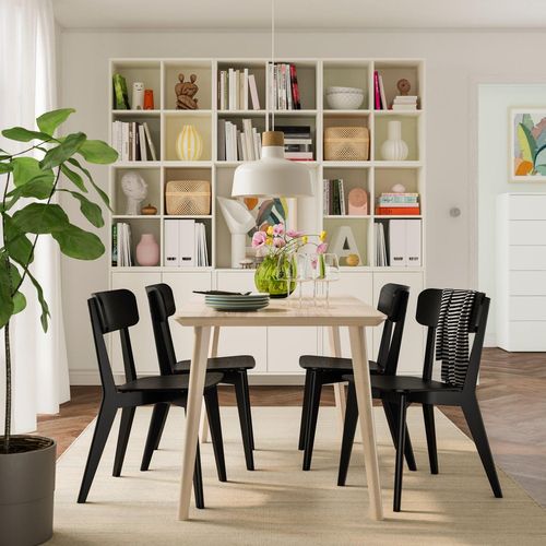 LISABO / LISABO Tisch und 4 Stühle