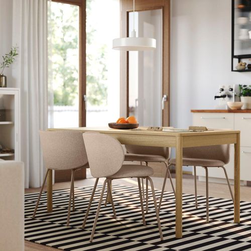 TONSTAD / KRYLBO Tisch und 4 Stühle
