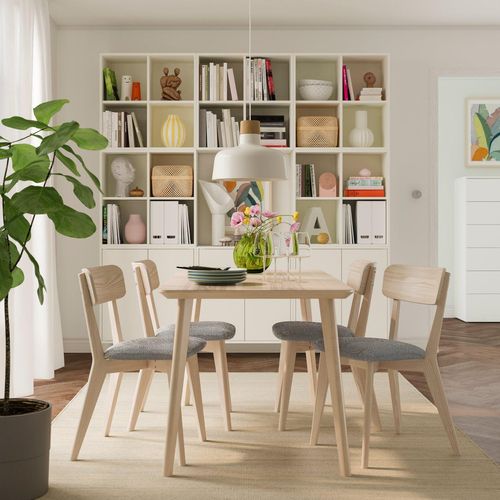 LISABO / LISABO Tisch und 4 Stühle