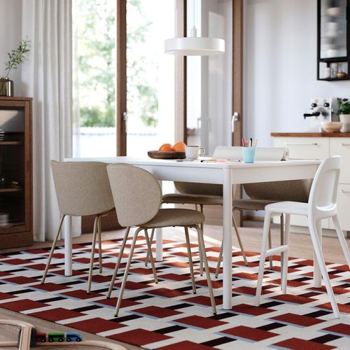 TONSTAD / KRYLBO Tisch und 4 Stühle