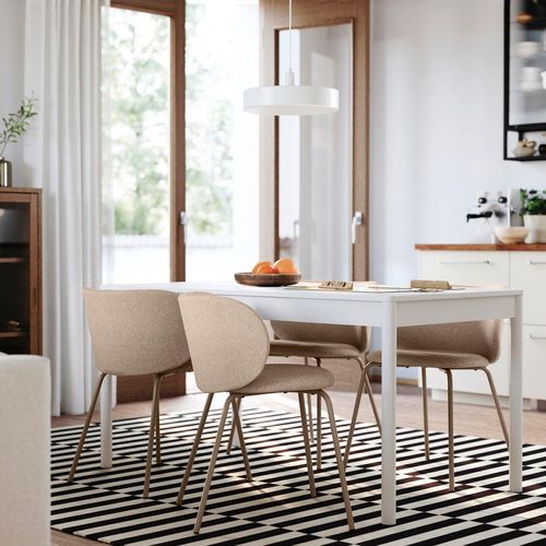 TONSTAD / KRYLBO Tisch und 4 Stühle