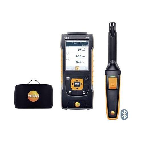 testo Kohlendioxid-Messgerät 440 Set CO2 0