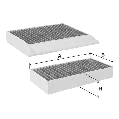 FILTRON Filter, Innenraumluft k1422a2x für Mercedes