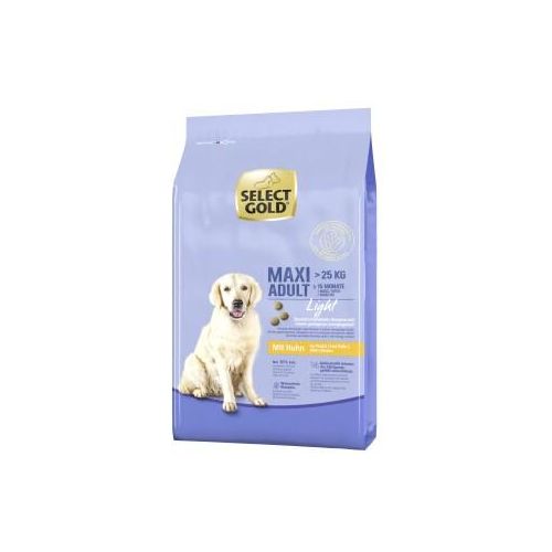 SELECT GOLD Light Croquettes Chien Adulte Maxi Poulet 12 kg