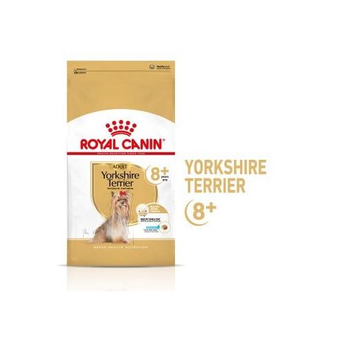 ROYAL CANIN Yorkshire Terrier 8+ pour chiens âgés 1,5 kg