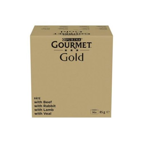 GOURMET Le pâté fin Gold, aliment humide Mix pour chats 96 x 85 g