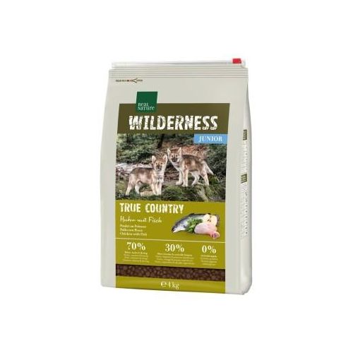 REAL NATURE WILDERNESS Junior True Country poulet au poisson 4 kg