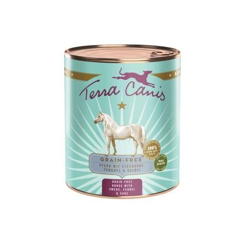 Terra Canis Nassfutter Hund Getreidefrei Adult Pferd 6x800 g